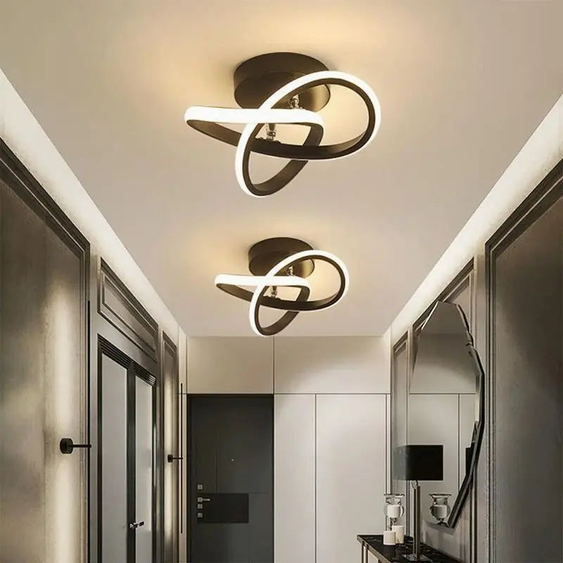 Luminaire plafond noir