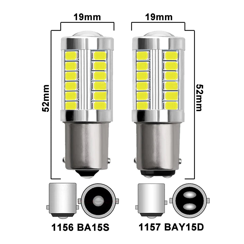 Ampoules blanches voiture